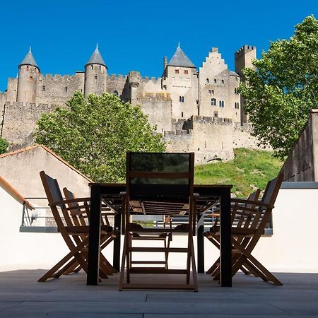 카르카손 La Terrasse De La Tour Pinte. 아파트 외부 사진
