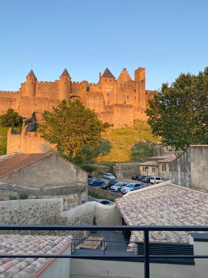 카르카손 La Terrasse De La Tour Pinte. 아파트 외부 사진